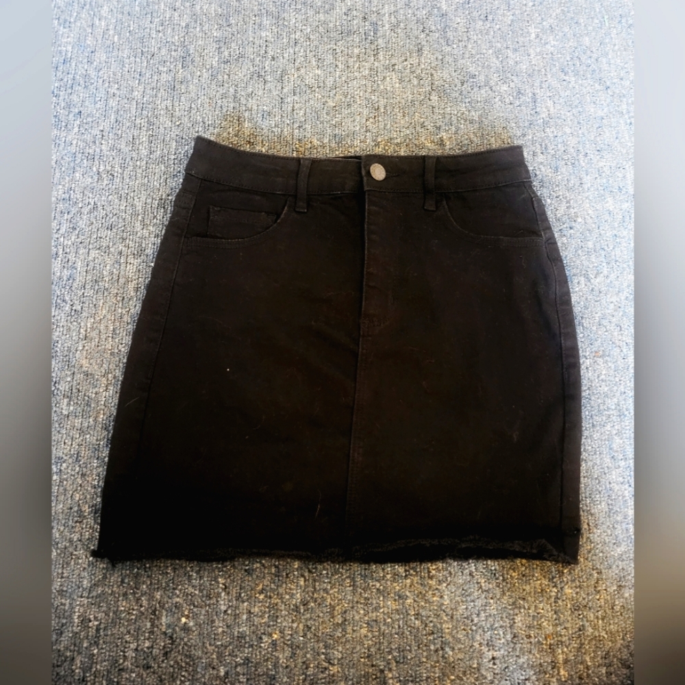 Garage high wasted mini Jean skirt